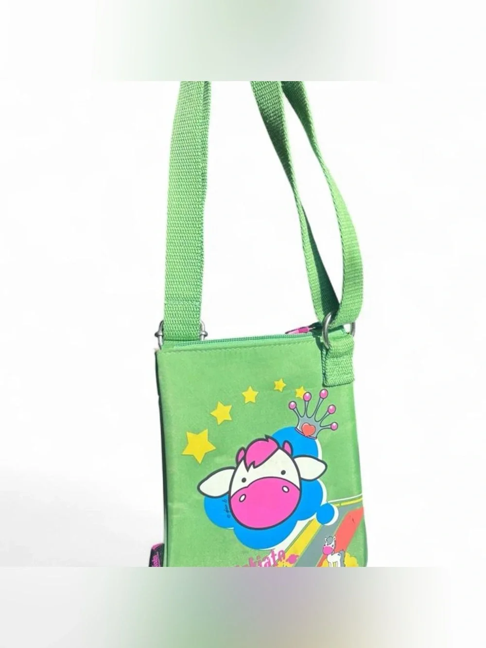 Y2K Rare Miss Makiko & Friends Kawaii Cow Crossbody Bag